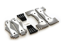 Caliper Cooler Kit Front & Rear for 996 Turbo or Carrera 4S with Larger 350 mm Rotors (not PCCB)