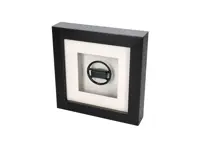 Steering wheel 911 '84-89 Porsche Art - Box framed 1:8 scale - 911347084081AJ, 911347084091AJ, 911347859011AJ, 911347859071AJ, 911347859077YA