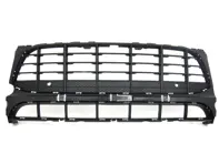 Front bumper centre grille, Black. Porsche 95B Macan - 95B807683K1E0, 95B807683K