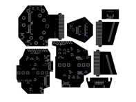 仪表盘印刷电路板更换。保时捷 944 / 968 1978-95 - LTZ-94464196101, 94464196101