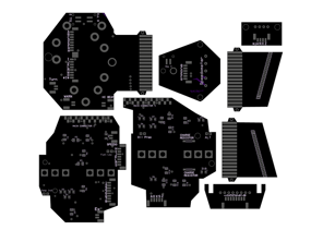 仪表盘印刷电路板更换。保时捷 944 / 968 1978-95 - LTZ-94464196101, 94464196101