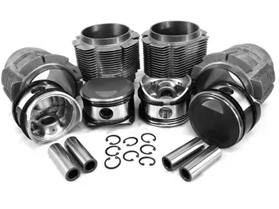 Kit pistón big bore y cilindro biral 86mm. Porsche 356A / 356B - 0081186PE, 008 11 86PE