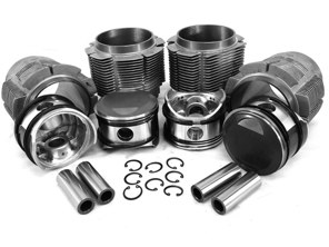Kit pistón big bore y cilindro biral 86mm. Porsche 356A / 356B - 0081186PE, 008 11 86PE