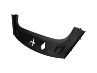 Gepäckraumabdeckung für Schlossträger, Mattschwarz. Porsche 9J1.1 / 9J1.2 Taycan 2020>> - 9J1863082COK1, 9J1863082C, 9J1863082AOK1, 9J1863082A, 9J1863082BOK1, 9J1863082B