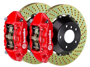 Brembo GT Big brake kit (rear). Porsche - Brake disc size: 380x28 - 2P1.9037A, 2P1.9037A1, 2P1.9037A2, 2P1.9037A3