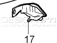 Esquina del parachoques delantero. Porsche 970 Panamera - 97050532700, 97050532800