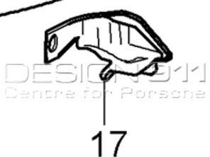 Front bumper corner. Porsche 970 Panamera - 97050532700, 97050532800