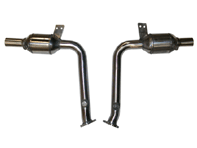 Exhaust catalytic converter pipes sports. Porsche Boxster 986 2.7L / 3.2L - 99611302111, 996113021AX, 99611302112, 99611302502, 996113025AX, 99611302504, 996113025BX, 99611302211, 99611302212, 996113022AX, 99611302602, 996113026AX, 99611302603, 99611302604, 996113026BX, 99611392101, 996113921AX, 99611392201, 996113922AX - PO-94360S, 1620300910
