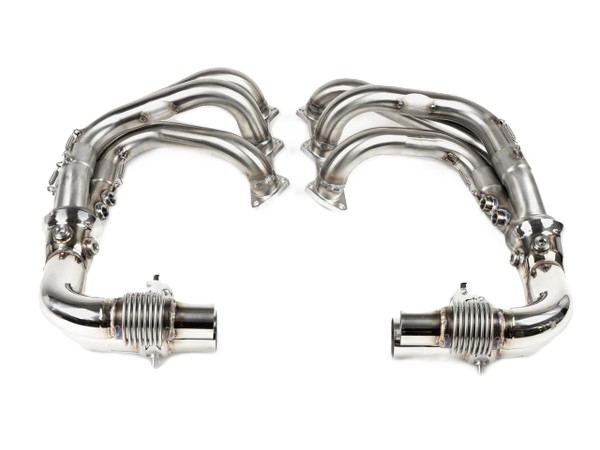 Fabspeed Long Tube Competition Race Header System. Porsche 997 GT3 / GT3 RS (2006-2009) - 99711302191, 99711302291 - FS.POR.997GT3.LTRHS