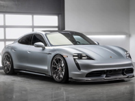 碳纤维扰流板和扩散器套件。保时捷 Taycan turbo / turbo S