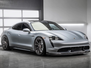 碳纤维扰流板和扩散器套件。保时捷 Taycan turbo / turbo S