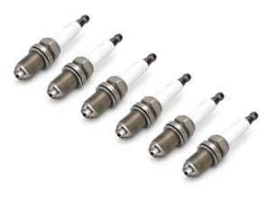 Spark plugs, SET OF 6. Porsche 996 3.4L / Boxster 2.5L, 2.7L, 3.4L S - 99917021890, 99917020791, 0242240587, 0242240578