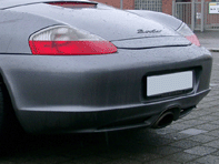 Rear Spoiler/Bumper 2003 Facelift. Porsche 986 Boxster - 98650541108G2X, 98650541113