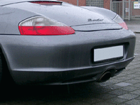 Rear Spoiler/Bumper 2003 Facelift. Porsche 986 Boxster - 98650541108G2X, 98650541113