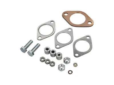 Montagesatz für Wärmetauscher. Porsche 911 1965-76 - 90111119300, 93011119001, 9000760250C, 90007602502, 99908500103, 99908500102, 9000751480Y, 99908400202, N  02214812, 90002800801 - 91011KIT