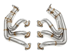 Sport Headers, Bischoff style flanges (OEM Style Fitment). Porsche 993 Carrera - 99321103905, 99321103907, 99321104005, 99321104007