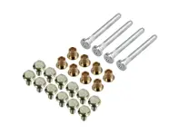 车门铰链销和螺栓套装。适用于保时捷 911/912/914/964/993 - 90153130520, 90153130520, 90153131120, 901531305SET, 99909301002, 99909301008 - URO-014474