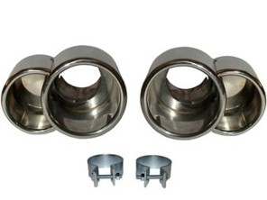 排气尾管。保时捷 996 Turbo（一对） - 96.903S, 96903S, 1620702810, 99611125174, 99611125274, 99611198101, 99611198201