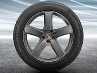 19' Macan Sport Classic Alloy Wheels & Summer Tyres Original Porsche - 95B044665E