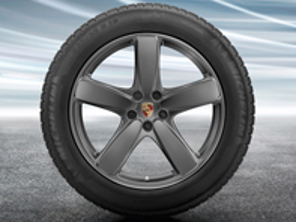 19' Macan Sport Classic Jantes en alliage et pneus d'été Porsche d'origine - 95B044665E