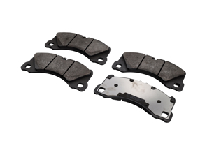 Remblokken, voor Zimmerman Low Dust rb:zRange. Porsche 958 Cayenne / 970 / 971 Panamera / 95B Macan - 97035194901, 97035194904, 971698151D, 971698151E, 971698151F, 971698151T, 97035194905, 95835193910, PAA698151, 971698151AE, 25007.168.1, 25007.968.1 - 25007.968.1