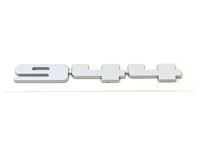 '944' Rear badge, Silver. Porsche 944 - 944.559.193.00, 944.559.193.01, 94455919300, 94455919301