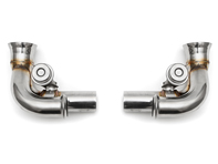Silenziatore di scarico / Silenziatore Bypass Tubi VALVOLATI. Porsche 997 GT3 - 99711104790, 99711104795, 99711104890, 99711104895