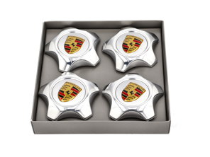 Wheel Caps 'Star' Shape. Porsche Cayenne Wheels. - 95504460012