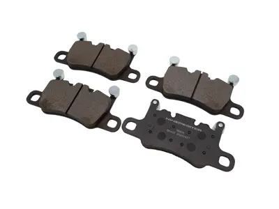 Plaquettes de frein arrière pour circuit et route rapide. Porsche 981 GT4 / 718 GT4 / Spyder / 991 GT3 / GT3 RS - 98135294880, 98135294882, 9GT698451G, 99135294880, 99135294881, 99135294883 - 9M9GT698451
