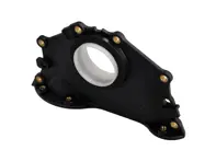 Crankshaft seal with flange. Porsche 958 Cayenne - 95810115100, 332.590 - 332.590