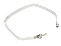 Morsetto per silenziatore di scarico. Porsche 982 Boxster GTS / Boxster Spyder / - 982251571G