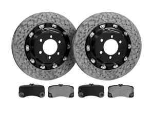 碳陶瓷后刹车盘和刹车片套装 - 适用于公路/赛道。保时捷 997 Turbo / GT2 / GT3 / GT3 RS - 99735294790, 99735294798, 99635203103, 99135203101, 99635203203, 99135203201, 99635203104, 99635203204, 99735203101, 99735203201