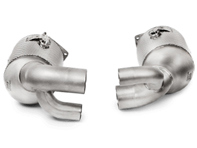 Akrapovic 连接管套件带 cat (SS) 适用于保时捷 991.2 Carrera / S / 4 / 4S / GTS 2017>> - 9P1254400, 9P1254400X, 9P1254450, 9P1254450X - L-PO/SS/1H