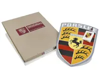 Placa esmaltada Porsche Classic - Escudo Porsche 46x36cm - 64470100710