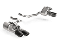 Akrapovic Slip-On Line 钛合金排气系统，适用于保时捷（971）Panamera 4 E-Hybrid / 4S 2017-20 - 971253607KY, 971253607Y, 971253608KY, 971253608Y