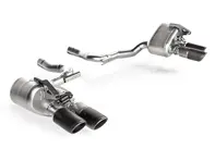 Sistema di scarico Akrapovic Slip-On Line in titanio per Porsche (971) Panamera 4 E-Hybrid / 4S 2017-20 - 971253607KY, 971253607Y, 971253608KY, 971253608Y