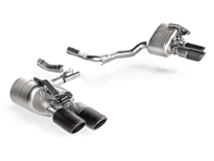 Akrapovic Slip-On Line 钛合金排气系统，适用于保时捷（971）Panamera 4 E-Hybrid / 4S 2017-20 - 971253607KY, 971253607Y, 971253608KY, 971253608Y