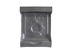 Sezione di riparazione del pannello del pavimento del bagagliaio anteriore. Porsche 914 - 91450193711, 91450193811 - PP337B, P337B