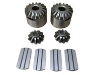 差速齿轮组。保时捷 356 - 64433204301, 64433204300