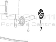 Front bumper base. Porsche 993 1994-98 - 99650577500, 96450577500