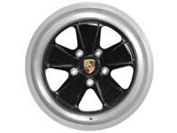 18' Fuchs velg, Lichtmetalen velg achter. Porsche 996 / 986 Boxster - 99636217000, 99636216000, 17001810065, 999362B181065, 999440BZ, 999440BR