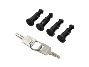 Set di serrature per barre portatutto. Porsche 971.1 / 971.2 / 976 Panamera 2017>> - 8T8071775, 971861163