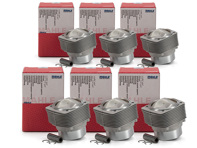 发动机活塞和气缸。6 套保时捷 911 3.0L 1978-80 188BHP - 93010396204, 5037192, 93010396203