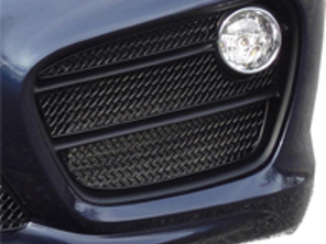 Voorbumper Buitengrillset RVS ZunSport. Porsche Cayman S 981 (handgeschakeld en PDK zonder sensoren) - ZPR44213