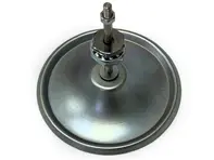 Système de valve d'air frais complet sans bouton. Porsche 356 A-T1 - 64457101500, 64457101500B