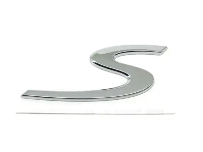 S - Insignia para Porsche 981 Boxster / 718 Boxster - 98155924301