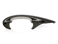 Cubierta para grupo de instrumentos, carbono/cuero, Negro. Porsche 986 Boxster - 98655298404A11