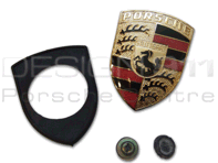 Kit de placa de capó para Porsche 911/964/944/924/968/928 - 90155921099, 90155921026, 7L5853611B, WHT004974