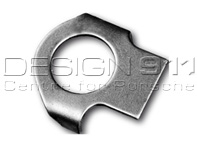 Verriegelungsplatte des Lenkhebels. Porsche 356A - 64447305, 644 47305