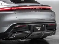 Voorbumper canards in hoogglans koolstofvezel. Porsche 991 GT2 2017 tot 2019